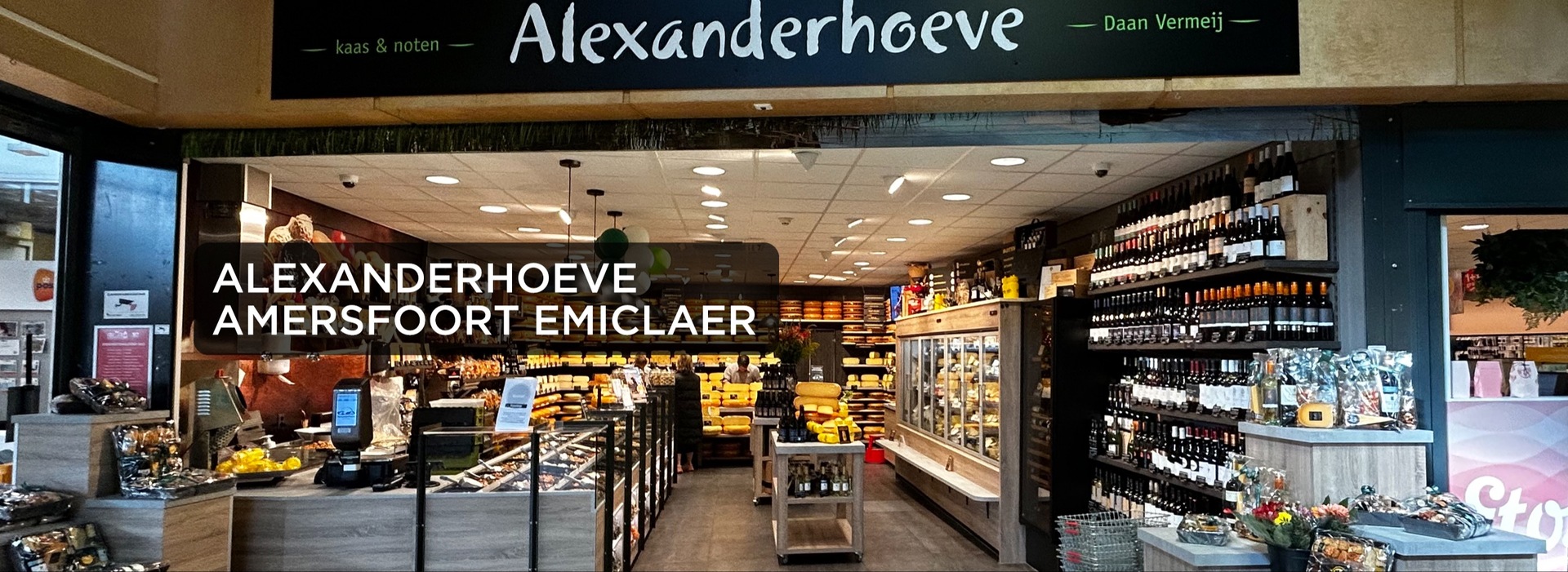 Kaas en delicatessen bij Alexanderhoeve Emiclaer